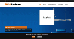 Desktop Screenshot of lightsystems.ie