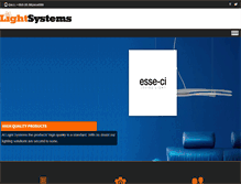 Tablet Screenshot of lightsystems.ie